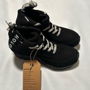Holo Sneaker Boots Womens 6 Black
